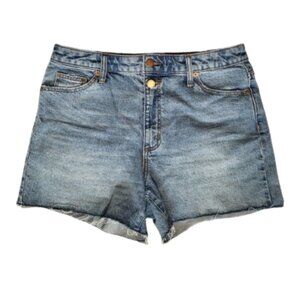 UNIVERSAL THREAD Vintage Midi Denim Blue Jean Cutoff Shorts - Women's 8/29 R